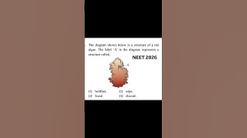 Neet biology questions practice ll pyqs practice #neet #physicswallah #study #mbbs #trending #2026