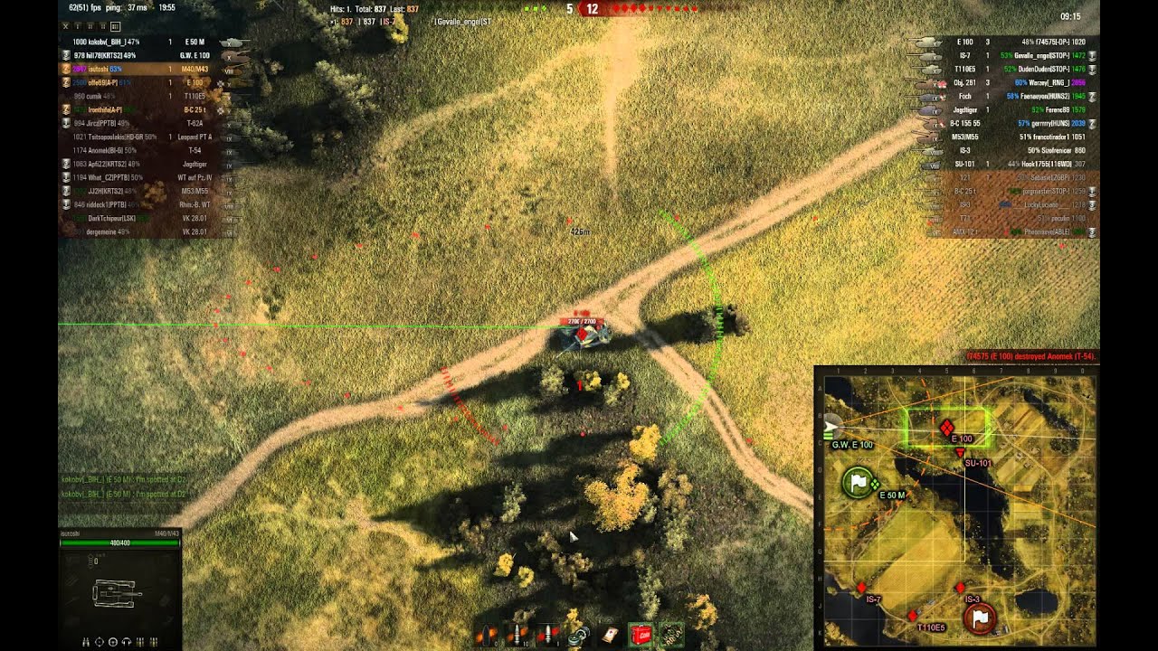 tdp Funny moment in M40/M43: AP forever - World of Tanks