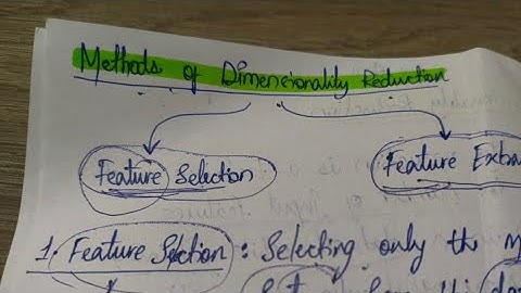 METHODS of DIMENSIONALITY REDUCTION EXPLAINED ✅ #machinelearning #deeplearning 