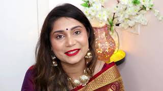 Quick Makeup Hacks to Attend the Wedding Party | How to do hair color at home and cover grey hair screenshot 1