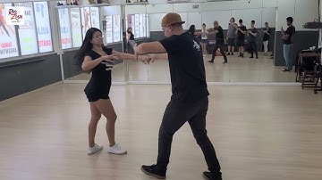 Zouk Dance Beginners Track at the Rio Zouk Immersion 2024