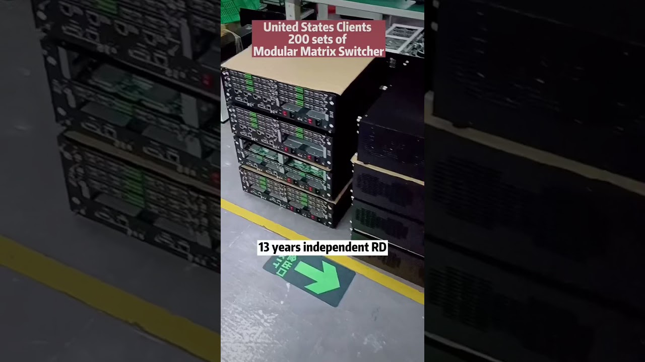 Modular Matrix Switcher 