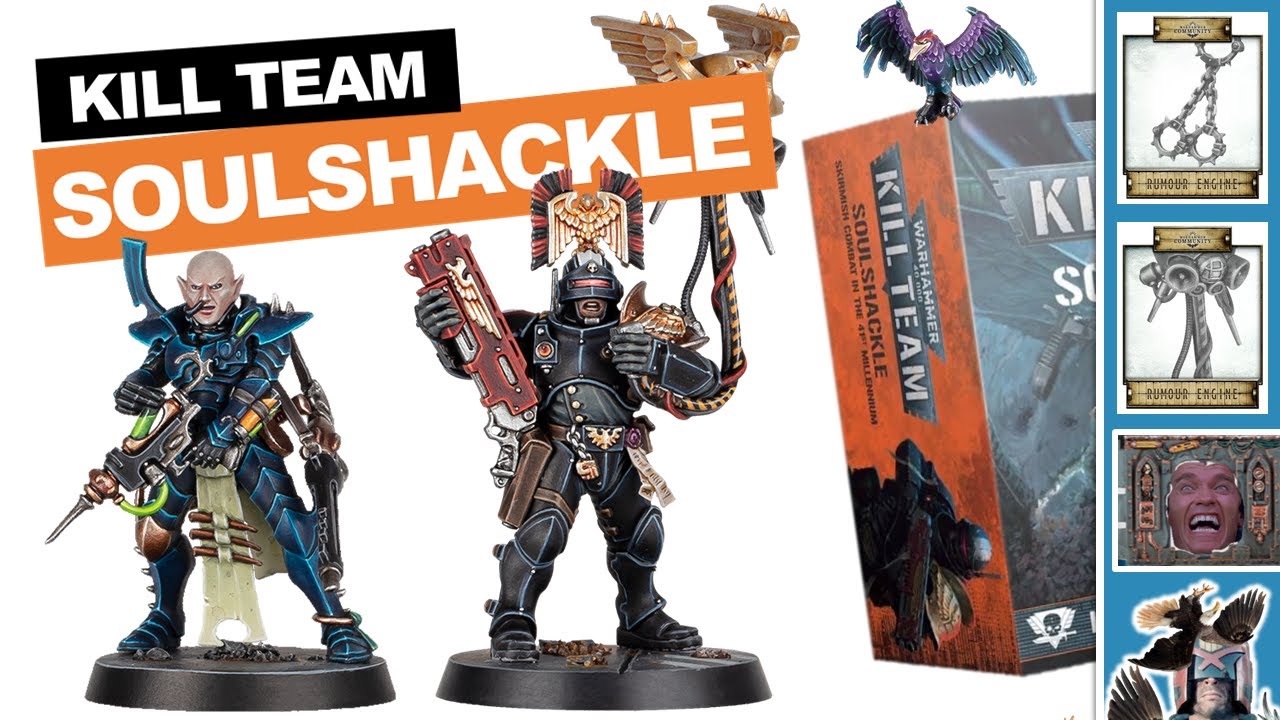 Warhammer 40k Kill Team Arbites Exaction Squad Soulshackle Figures