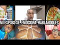 SE EMOCIONA AL HABLARLES+TRABAJA EN UN SUPERMERCADO+HACE UN PAN+COCINA UNAS COSTILLAS BIEN RICAS