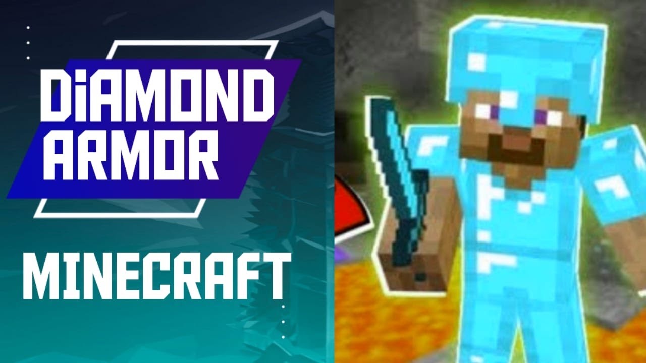 finally I made diamond armor #minecraft #gameplay 6 ⚔️ - YouTube