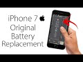 ➢IPHONE 7 ORIGINAL BATTERY REPLACEMENT / SUBSTITUIÇÃO DA BATERIA ORIGINAL DO IPHONE 7 ✅