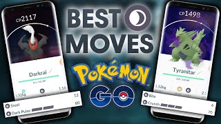 Best Dark Type Moves In Pokemon Go?