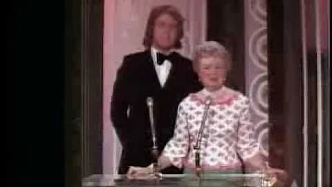 Franklin J. Schaffner winning the Oscar for Direct...