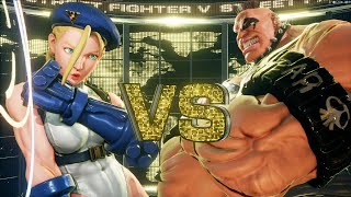 Cammy vs Abigail - STREET FIGHTER 5