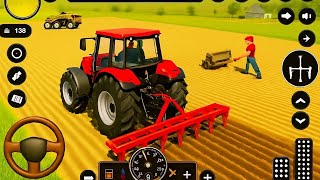 Real Tractor Farming Simulator 2024 - Harvester Tractor Driving - Android Gameplay  screenshot 3