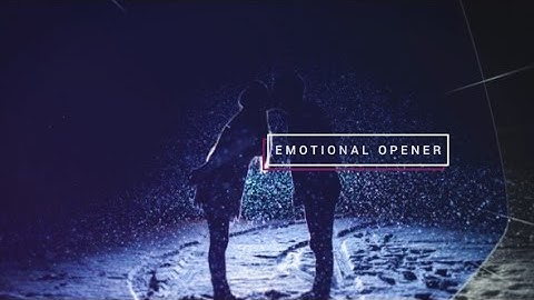 Emotional Opener | After Efects Project Files - Videohive template