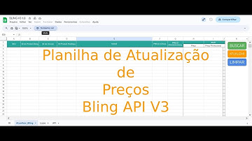 Bling API V3 - Planilha de Atualização de Preços em Massa