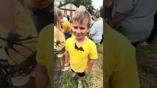 Butterfly Release-it’s true! Monarch butterflies love yellow!| Beautiful Experience | Moe & The Gang