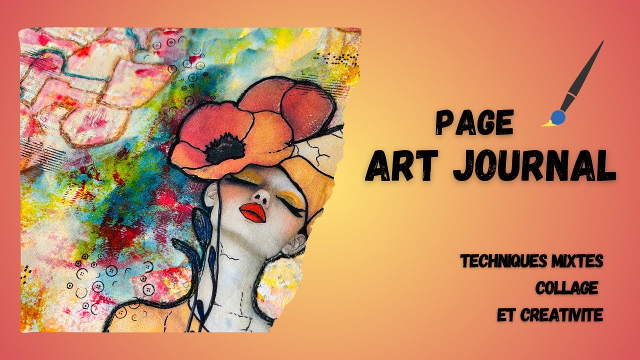 Page Art Journal vibration unique