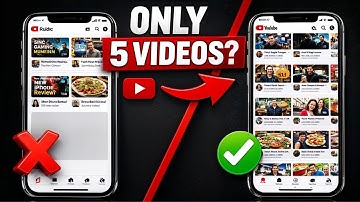 YouTube Only Shows Few Videos Then Stops — Fix (2025)