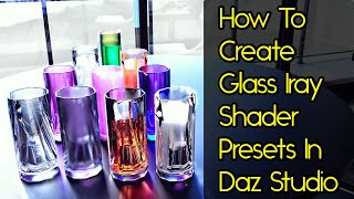 Daz Studio Iray Shader - Glass