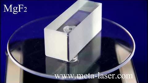 MgF2 Optical Crystals sales@meta-photonics.com