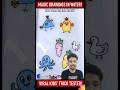 🔥"MAGIC DRAWINGS IN WATER! How Does The Ink Float?! (Viral Kids' Trick Tested!)" #kids #drawoff