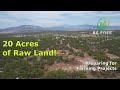 20 acres of Raw Land for Permaculture Farming Projects - First Steps