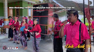 Bikin Merinding.! Suara Guru Mustamin Saat Kembali Bawain Lagu Ini di Temu Karya 05 - Dede Awak