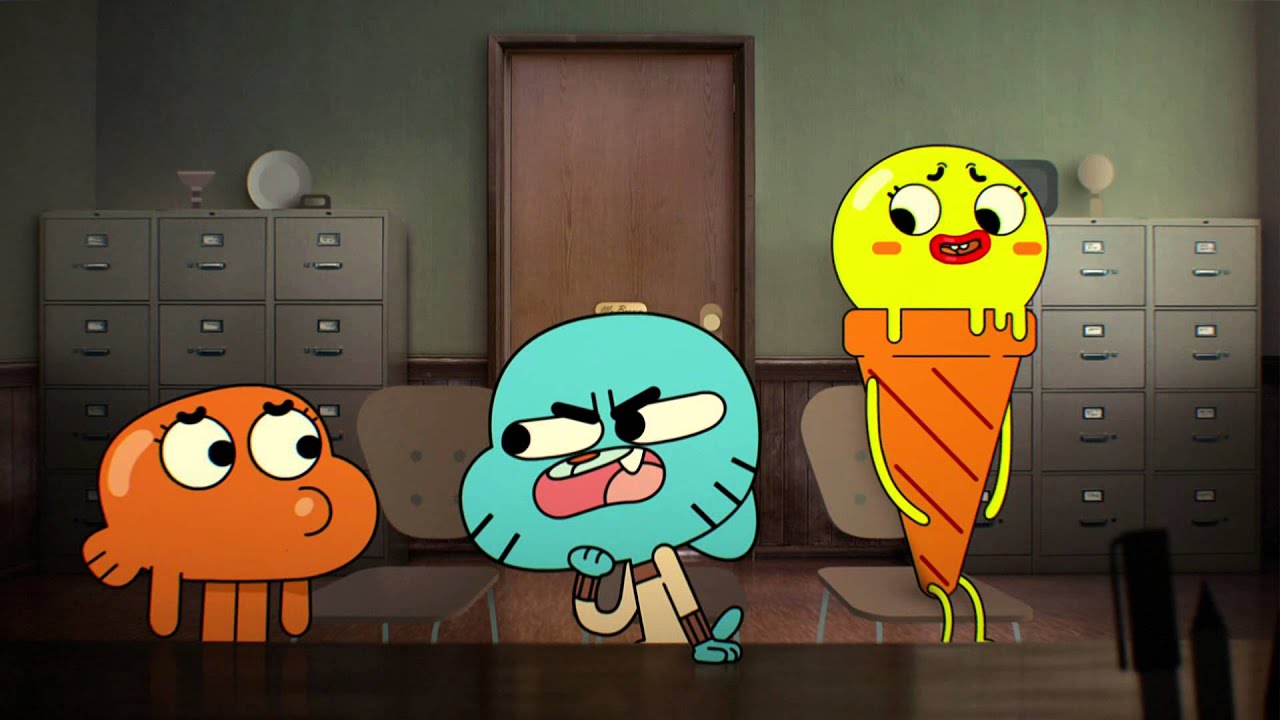 2015 Fashion the amazing world of gumball t shirt cartoon
