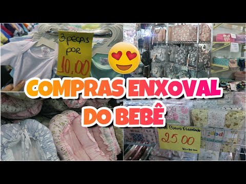 COMPRAS PARA O ENXOVAL DO BEBÊ NA FEIRA DO BEBÊ! | Ailana Nascimento