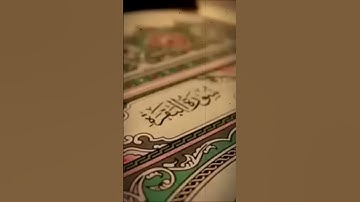 ماتيسر من سورة البقرة/بصوت القارئ أحمد العجمي/.☘️