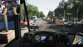 Bus driving in Berlin  VDL Citea LLE | The Bus gameplay