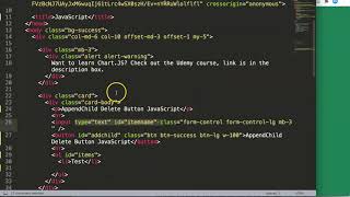 Javascript programming journey append child delete button [Day 6]