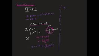 Lesson 16 - Roots of polynomials I