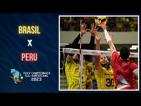 Brasil X Peru | MELHORES MOMENTOS | Sul-Americano de Vôlei Masculino 2023