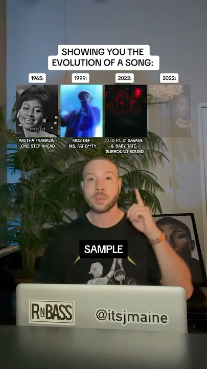 Showing You The Evolution Of A Song: JID “Surround Sound”, Mos Def, Aretha Franklin, XG #shorts
