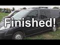 Vlog 24: My compact, self-built campervan - the tour!