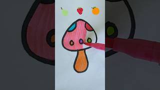 multi colours 🌈🍒 #shorts #art #creativedrawing #creative #drawing #youtubeshorts