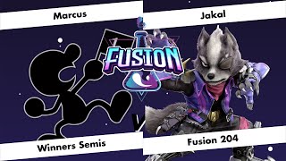 Fusion # 204 - Marcus (Mr.Game & Watch) vs Jakal (Wolf) - Winners Semi-Finals