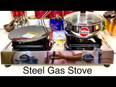Bajaj Popular Eco STEEL GAS STOVE♨️ @29% OFF ISI Certified | Brass Burner | Best Gas Stove Review