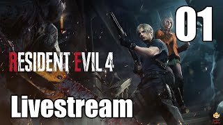 🔴Live - Resident Evil 4: First Playthrough Part 1