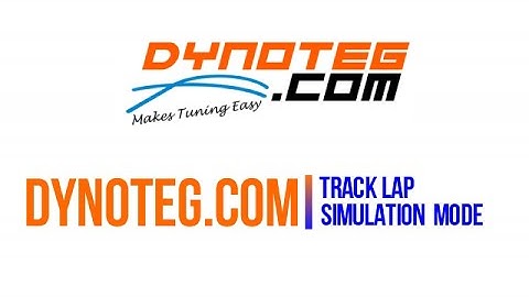 Lap Simulation Mode for Dynoteg Test Bench KED-EC Pro