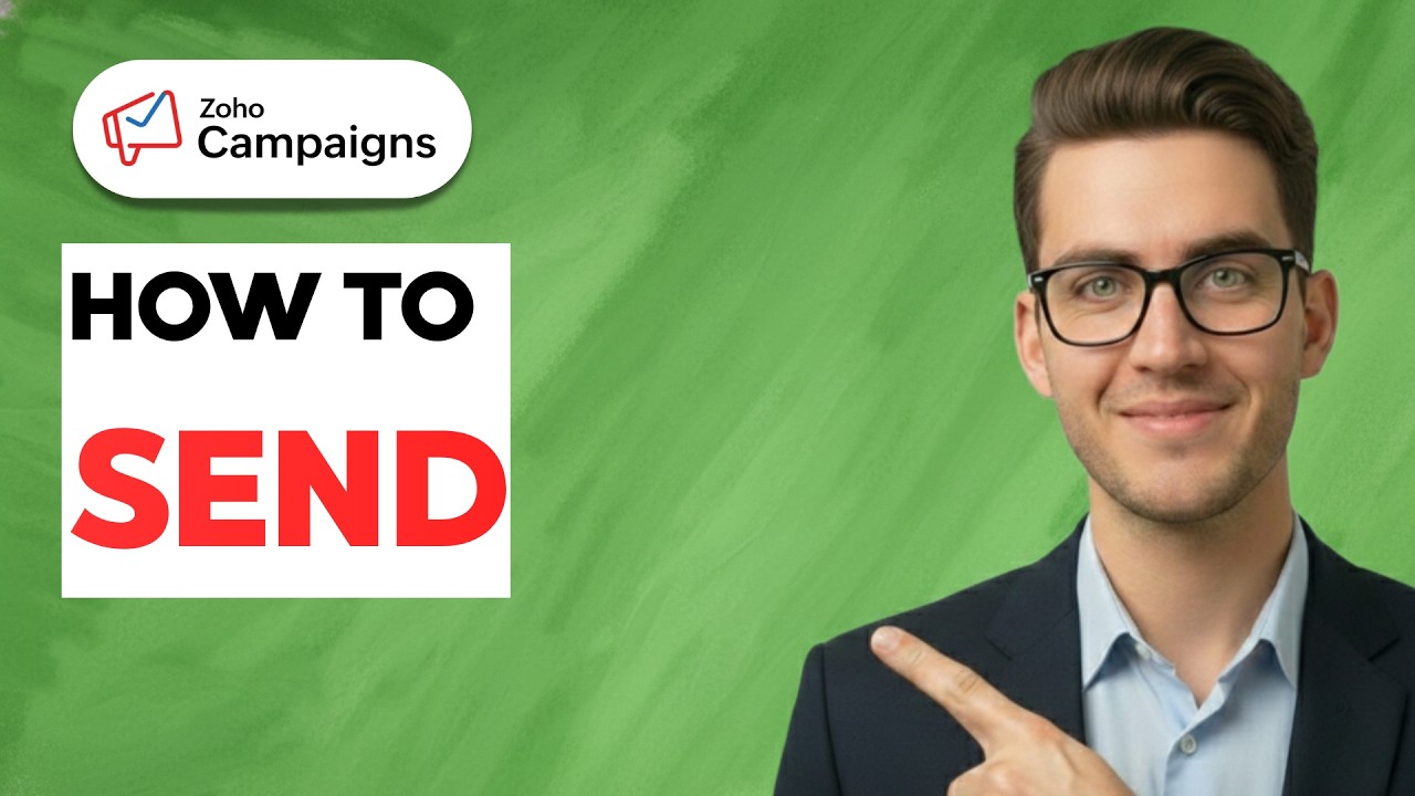 How to Send Zoho Campaigns [2026 Full Guide] - YouTube