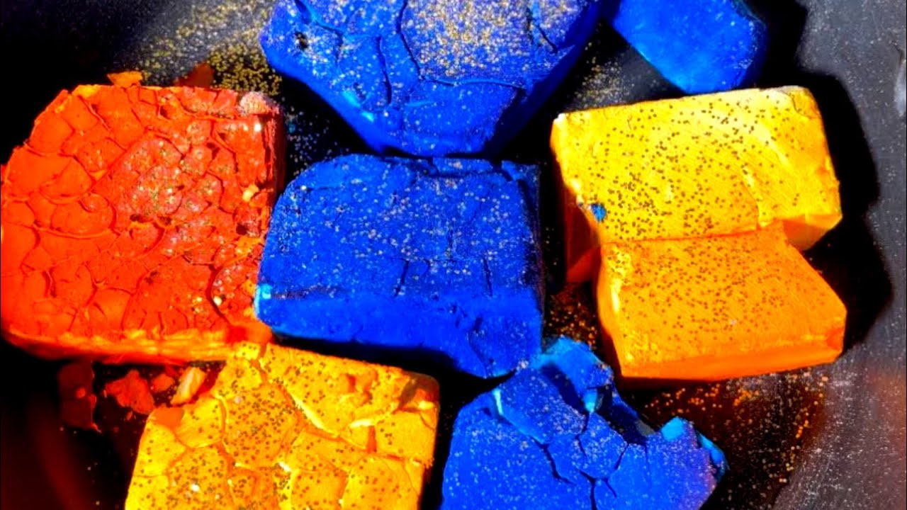 deep dyed gym chalk editing 💛💙💜💚 @J.asmrMarie - YouTube