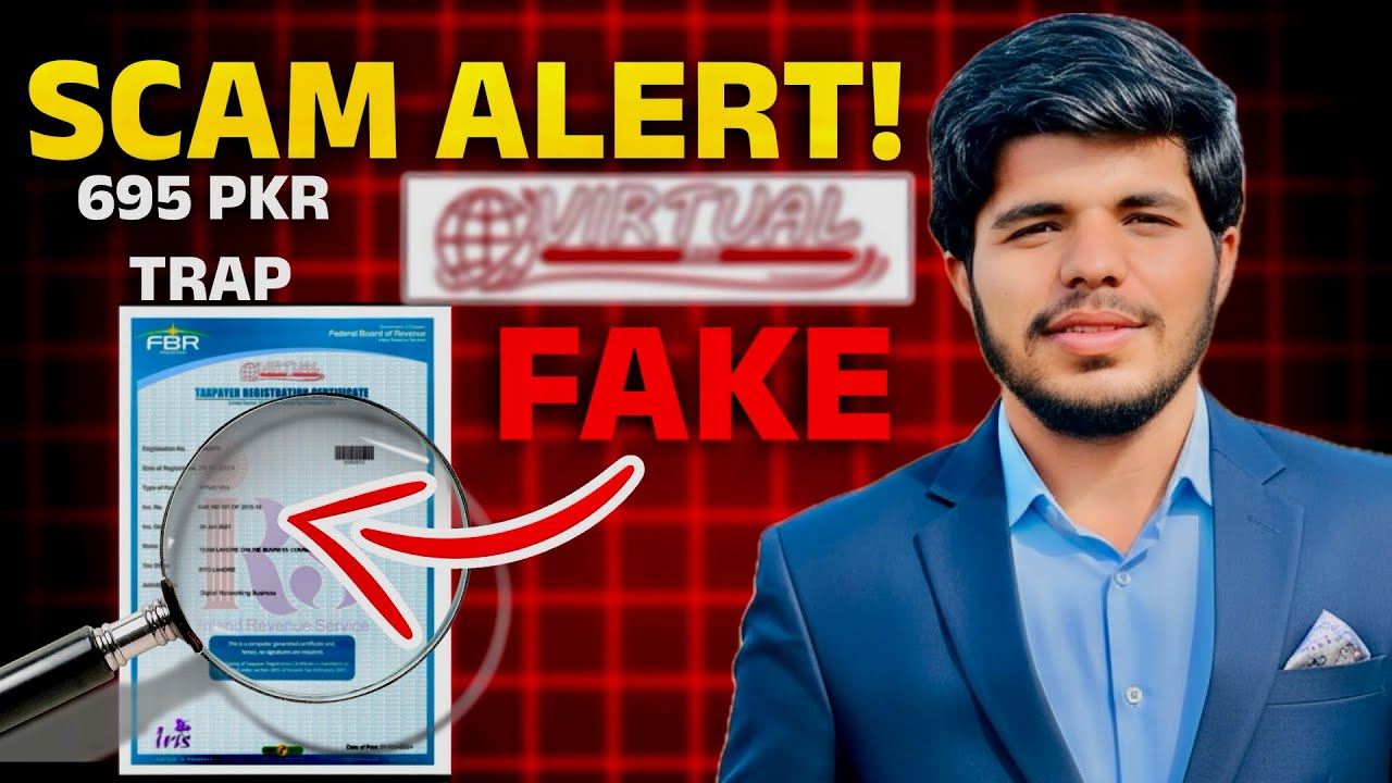Virtual Max App EXPOSED! | Fake FBR Certificate & Payment Scam