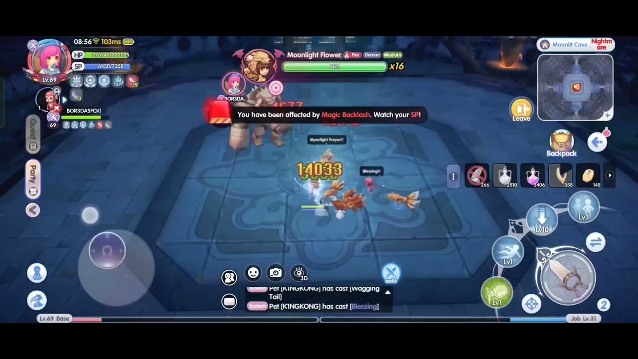 [ ROX GLOBAL ] F2P SINX - SOLO MOONLIGHT CAVE - NIGHTMARE - YouTube