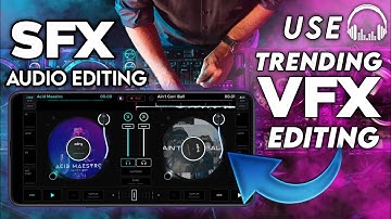 Best Audio Editing App 🎶 | Social Media Trending Audio Effect Editing | Edijing Mix | Tech Isolate