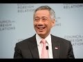 Singapore Prime Minister Lee Backs Trans Pacific Partnership and Stronger U.S. Ties