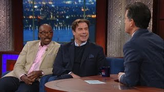 John Travolta & Courtney B. Vance Talk 'The People vs. O.J. Simpson'