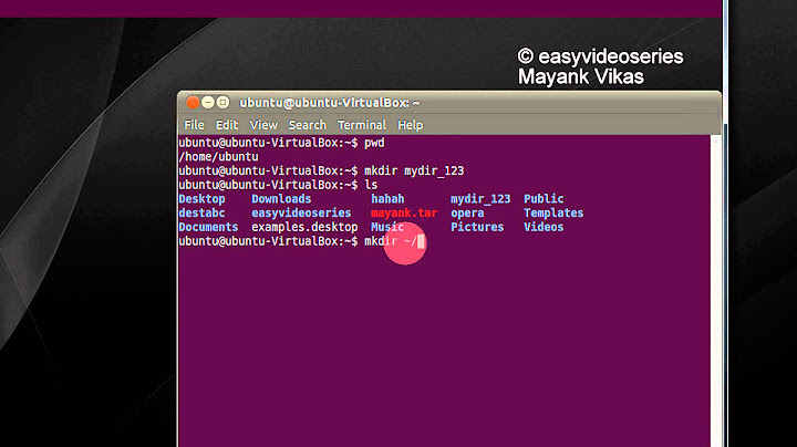 How To Use mkdir command to create directories in Linux Or Ubuntu via terminal Step By Step Tutorial