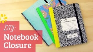 DIY Back to School Notebook Closure | Sea Lemon screenshot 4