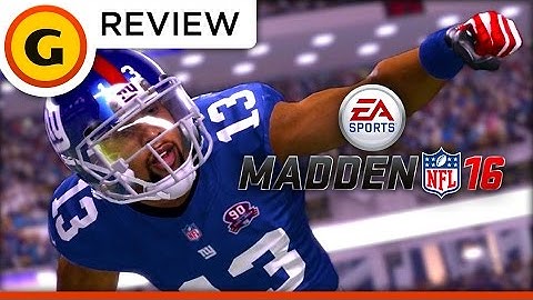 Madden NFL 16 - Review