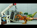 Lego Jurassic World Dinosaurs Cage Attack