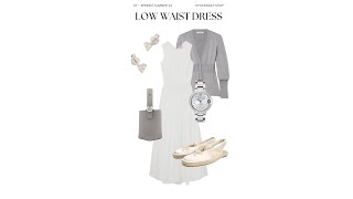 Styling the Perfect White Midi Dress Look | Styled Daily screenshot 2